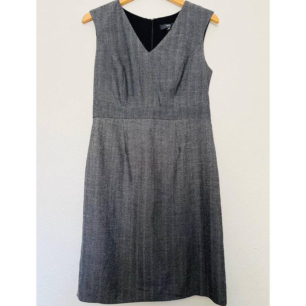 Mossimo Supply Co. Gray Structured Herringbone Pa… - image 1